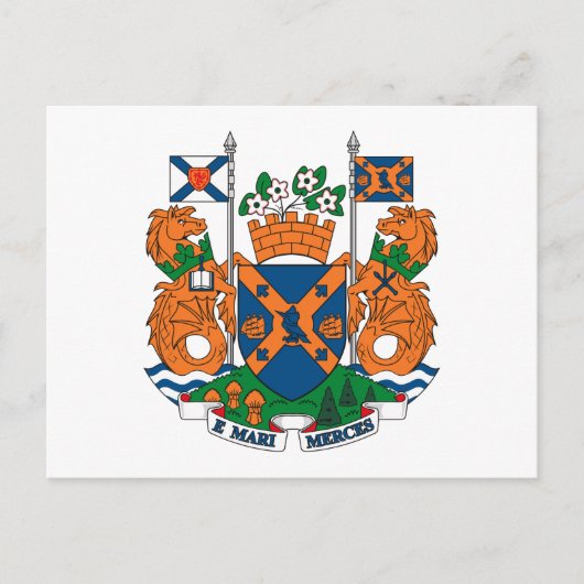 Carte postale Armoiries de Halifax (Devant)