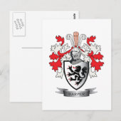 Carte Postale Armoiries de Harper Family Crest (Devant / Derrière)
