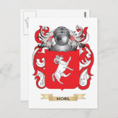 Carte Postale Armoiries de Horl (crête de famille) (Devant / Derrière)