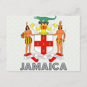 Carte Postale Armoiries de Jamaïque
