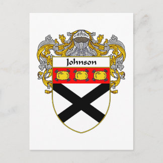 Carte Postale Armoiries de Johnson (mannequins)