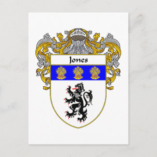 Carte Postale Armoiries de Jones Welsh (mannequins)