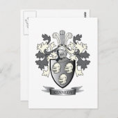 Carte Postale Armoiries de Kennedy (Devant / Derrière)