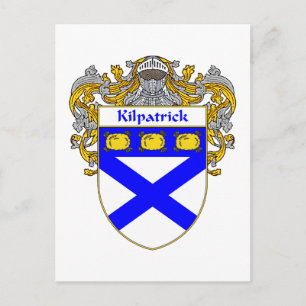 Carte Postale Armoiries de Kilpatrick (moulées)