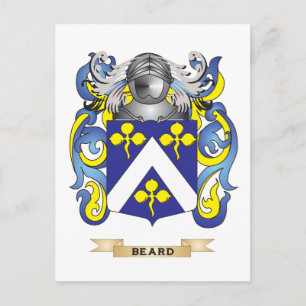 Carte Postale Armoiries de la barbe (crête de famille)