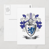Carte Postale Armoiries de la famille Galloway (Devant / Derrière)