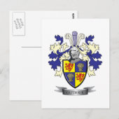 Carte Postale Armoiries de la famille Guthrie (Devant / Derrière)