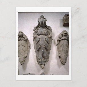 Carte Postale Armoiries de la famille Vecchietti (pierre)