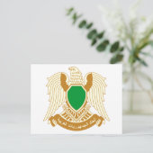 Carte Postale Armoiries de la Libye (Debout devant)