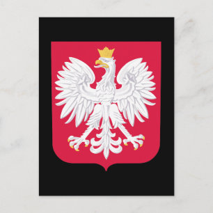 Carte Postale Armoiries de la Pologne