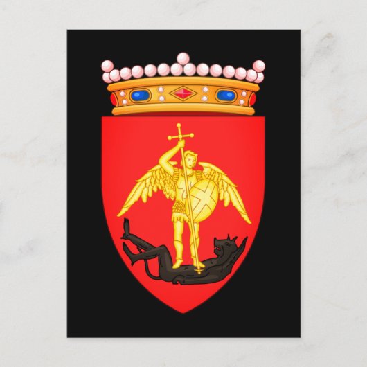 Carte Postale Armoiries de la Ville de Bruxelles (Devant)