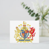 Carte Postale Armoiries de l'Angleterre (Debout devant)