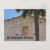Carte Postale Armoiries de l'Empire espagnol à St Augustine FL (Devant)