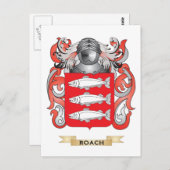 Carte Postale Armoiries de l'entraîneur (crête de famille) (Devant / Derrière)