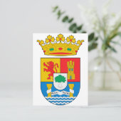 Carte Postale Armoiries de l'Estrémadure (Espagne) (Debout devant)