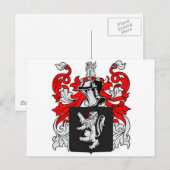 Carte Postale Armoiries de Lewis (Devant / Derrière)