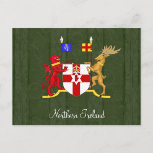 Carte Postale Armoiries de l'Irlande du Nord