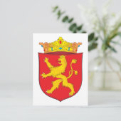 Carte Postale Armoiries de Macédoine (1635) (Debout devant)