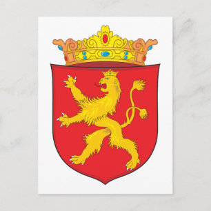 Carte Postale Armoiries de Macédoine (1635)