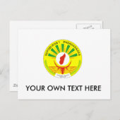 Carte Postale Armoiries de Madagascar (Devant / Derrière)