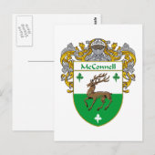 Carte Postale Armoiries de McConnell (mannequins) (Devant / Derrière)