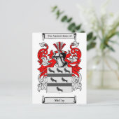 Carte Postale Armoiries de McCoy (Debout devant)