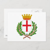 Carte postale Armoiries de Milan (Devant / Derrière)