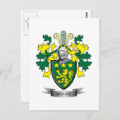 Carte Postale Armoiries de Moore (Devant / Derrière)