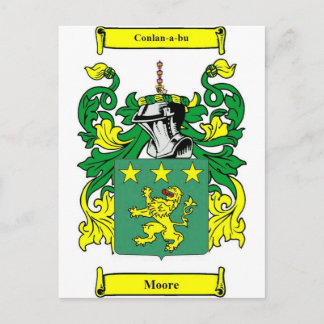 Carte Postale Armoiries de Moore