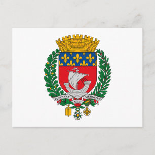 Carte postale Armoiries de Paris