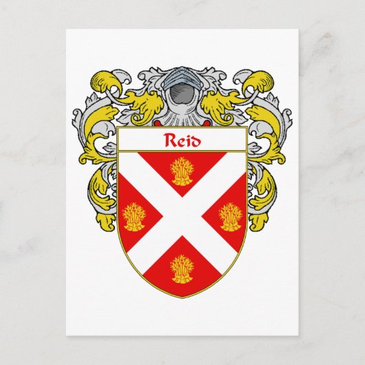 Carte Postale Armoiries de Reid (mannequins) (Devant)