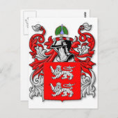 Carte Postale Armoiries de Sorrells (Devant / Derrière)