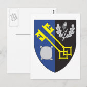 Carte Postale Armoiries de Surrey (Devant / Derrière)