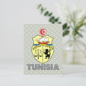 Carte Postale Armoiries de Tunisie (Debout devant)