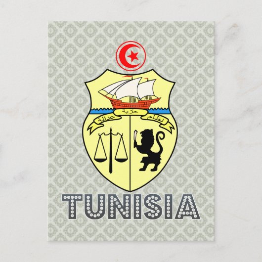 Carte Postale Armoiries de Tunisie (Devant)