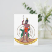 Carte Postale Armoiries de Vanuatu (Debout devant)