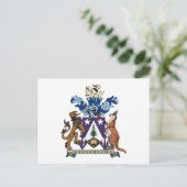 Carte postale Armoiries des Îles Norfolk (Debout devant)