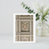 Carte Postale Armoiries des Médicis, du fond de l'église (Debout devant)