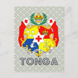 Carte Postale Armoiries des Tonga