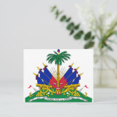 Carte Postale Armoiries d'Haïti (Debout devant)