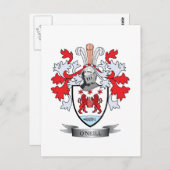 Carte Postale Armoiries d'O'Neill (Devant / Derrière)