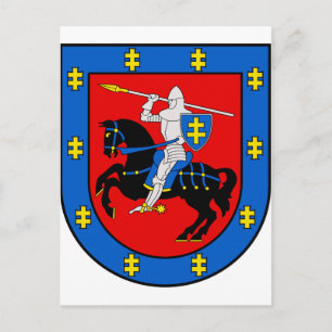 Carte Postale Armoiries du comté de Vilnius