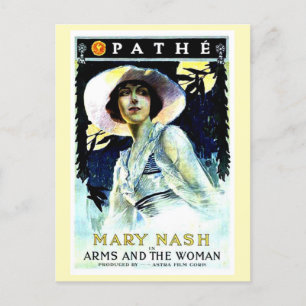 Carte Postale Armoiries du film de 1916 et la femme