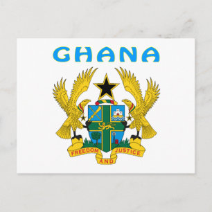 Carte Postale Armoiries Du Ghana