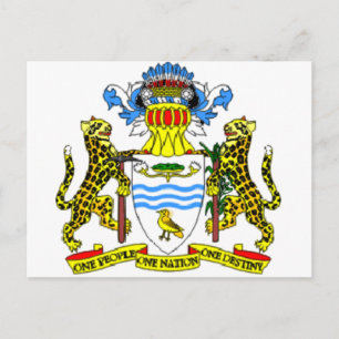 Carte Postale Armoiries du Guyana