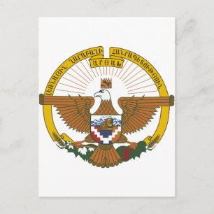 Carte Postale Armoiries du Haut-Karabakh