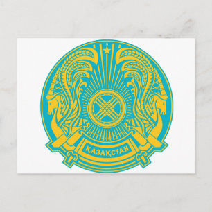 Carte Postale Armoiries du Kazakhstan