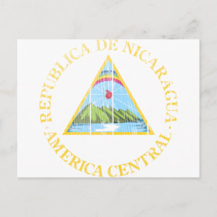 Carte Postale Armoiries Du Nicaragua