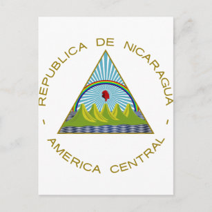 Carte Postale Armoiries du Nicaragua