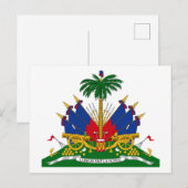 Carte Postale Armoiries haïtiennes (Haïti) (Devant / Derrière)